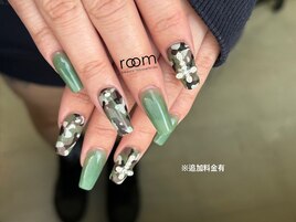 ミリタリーネイル×アート