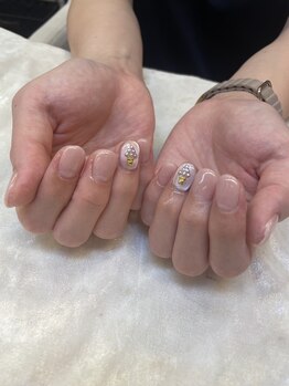 ハニービー(Honey Bee)/お月見団子ネイル