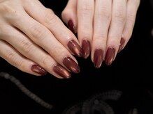 ネイルサロン モネ(Monet)/秋バーガンディ　マグネット