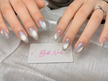 Best Nail 銀座店【ワンホンネイル・スカルプ・パラジェル・上品ジェルネイル】/マグネットネイル