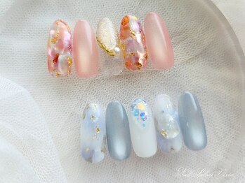 ネイルサロン ヴィクシア(Nail Salon VIXIA)/大下指名デザイン9000円～