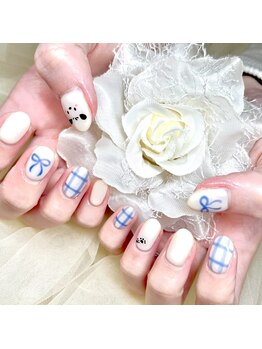カラーアイネイル つくば(KOLOR eyenail)の写真/【SNSで話題のトレンドネイルが豊富♪】ドット・韓国・ワンホン・マグネットなど最旬アートを多数ご用意◎
