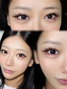 アイミー 恵比寿(Aimee)の写真/【漫画ワンホンマツエク】独自のマツエクデザインで作る憧れのワンホン束感デザイン☆