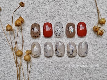 ネイルサロンアンドスクール ノーブル(noble)/チップサンプル