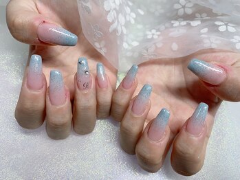 モルフォネイル(Morpho nail)/ワンカラカラーグラデーション