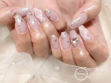 ルブリー(roovely)/チェックネイル