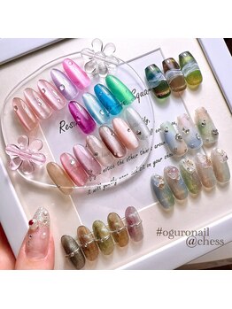 チェス(chess)/マグネットネイル