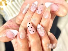 スノーフレーク(Snowflake)/定額デザイン/¥8000