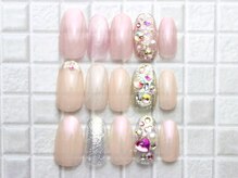 池袋ネイルサロン イイネイル(Ee-Nail)/ストーン埋めつくしネイル￥7980