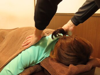 ほぐしくん 北千住店/【施術風景】