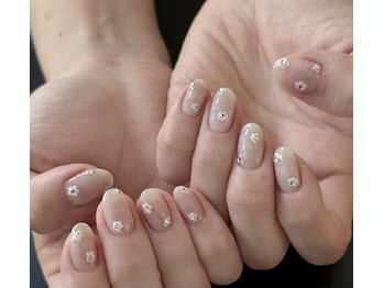 バイムーンサロン(By Moon Salon)/花ネイル