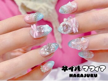 ネイルマフィア 原宿(NAIL MAFIA)の写真/【可愛いカラーとパーツmixでこだわり派1ランクup】最新種類など豊富にご用意◎欲しいパーツが見つかるお店