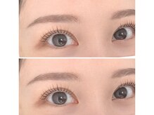 プロの技でつくるふんわり愛され目元 まつげパーマ/眉ワックス