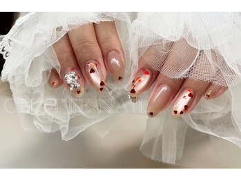 シャットネイル(CHATTE NAIL)/爪育デザインネイルCコース