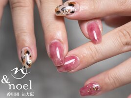 いちじくニュアンスネイル