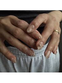 大人シンプル　メタルパーツ