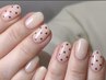 今年のトレンド 大人可愛いドットネイル4 本特別価格¥8500→ ¥ 7700