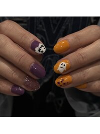 ハロウィンネイル