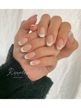 リップルズ(Ripples)/フレンチネイル