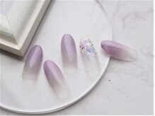ネイル スパ ココプラス(Nail spa Cocoplus)/アジサイ×カラーグラデーション