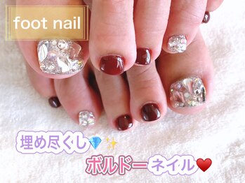 埋め尽くしボルドーカラー★