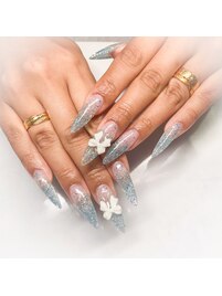 ラメグラ リボン