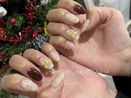 クリスマスネイル