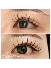 ネオビューティー 上本町店(Neo beauty)/フラットラッシュ120本