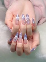 ラッキーネイル(lucky nail)/マグネットフレンチ