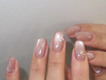 ディアブルー 辻堂店(diar blue)の写真/enoiをはじめとしたSNS人気のフラッシュ/マグネット多数あり◎色と色を組み合わせて奥行きあるデザインに＊