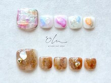 オル('olu)/7月フットネイル定額【Nuance】