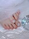ニュアネイル(nyua nail)の写真/指先まで抜かりなく♪フットネイルに最適なパーツとマグネット・フラッシュで輝く足元！