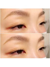 ネイルアンドアイ ビューティーオーブ(nail&eye beauty ORB)/アイブロウ&まつ毛エクステ120本