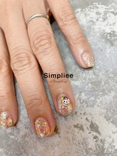 シンプリー 吉祥寺店(Simpliee by Procare nail)/【HAND】ハロウィンネイル／天野