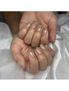 Mネイルアンドカフェ シェレステ/大人シンプル
