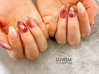 ラヴィズム アイラッシュ アンド ネイル (LUVISM)/定額デザインA♪担当:吉田