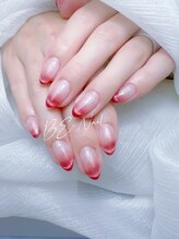 ビーネイル 新松戸(BE NAIL)/マグネットグラデーフレンチ