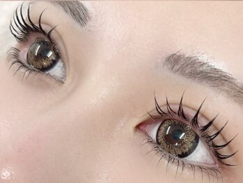 ウィズサロン(withサロン)の写真/目幅UPでぱっちり目にまつ毛パーマパリジェンヌ¥2600~/疲労解消に効果的なリンパマッサージをご準備