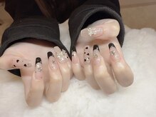 ミミネイル 野芥店(Mimi Nail)/長さだし×フレンチ
