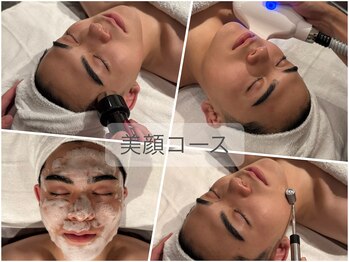 ル シェリア(Le Cherien)の写真/【男性特有の肌悩み改善に特化した施術◎】毛穴レスで女性ウケ抜群な美肌に変身！！通いやすさ◎
