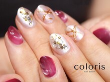 ネイルサロンクロリ福生 -coloris-の雰囲気（様々なデザインに対応。トレンドネイルもうるちゅるネイルも。）