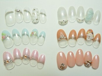 池袋ネイルサロン イイネイル(Ee-Nail)/ブライダルネイル全員￥8980