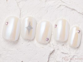 ホワイトブルーミラー¥8050