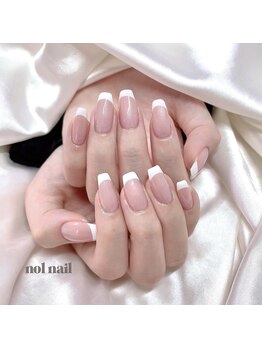 ノルネイル(nol nail)/フレンチネイル（ベース有）