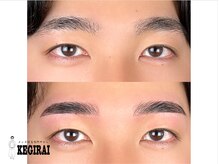 ケギライ アイブロウ 梅田店(kegirai)/眉毛/眉毛サロン メンズ/kegirai