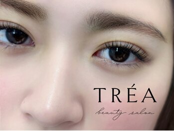 トレア(TREA)の写真/【最新LEDマツエク】サウナや運動など汗をかく方もモチ◎自まつ毛風仕上げの《LEDマツエク120本初回¥7500》