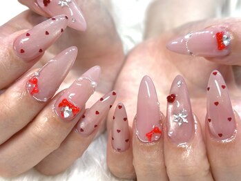 ブリンク(blink)の写真/初回オフ無料＊ワンカラー&ラメ¥9000/ショートスカルプArt10本付放題¥12500！韓国パーツも豊富に取り揃え♪