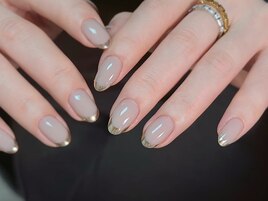 ミラーフレンチワンカラー