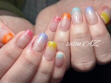 サロン エージー(salon AZ)の雰囲気（ワンカラーからトレンドアートまで素敵にトータルコーディネート）