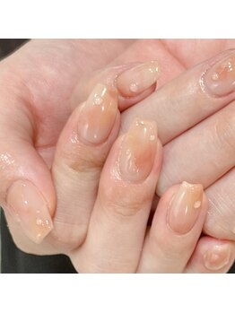 夏の定番 “モモnail”